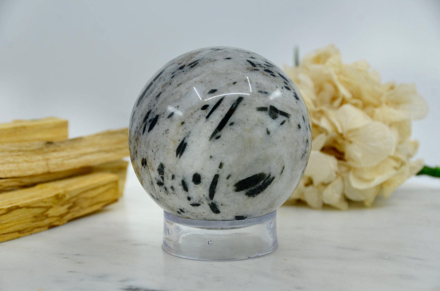 Green Tourmaline Sphere