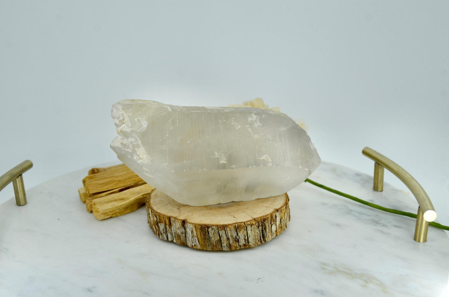 Quartz with Lepidolite and Watermelon Tourmaline