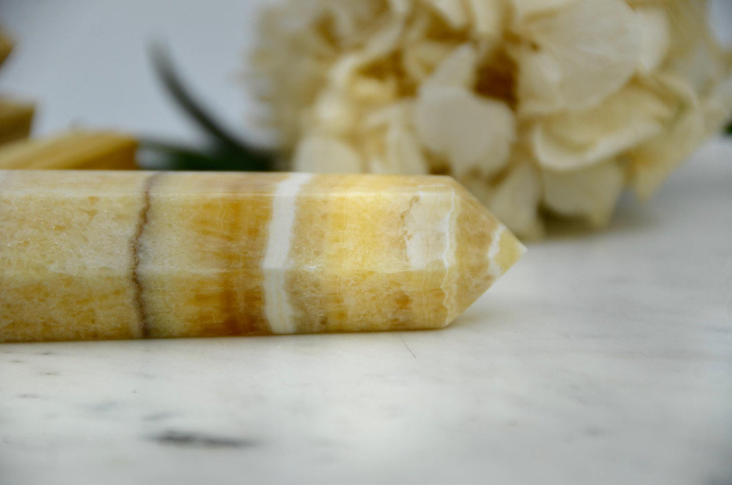 Yellow Calcite Tower