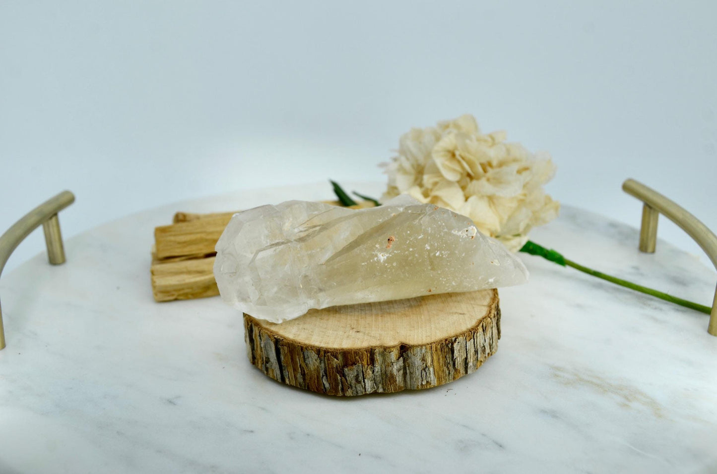 Large BG3 Citrine Scepter / Crystal Scepter / Metaphysical and Spiritual / Gemstones and Minerals