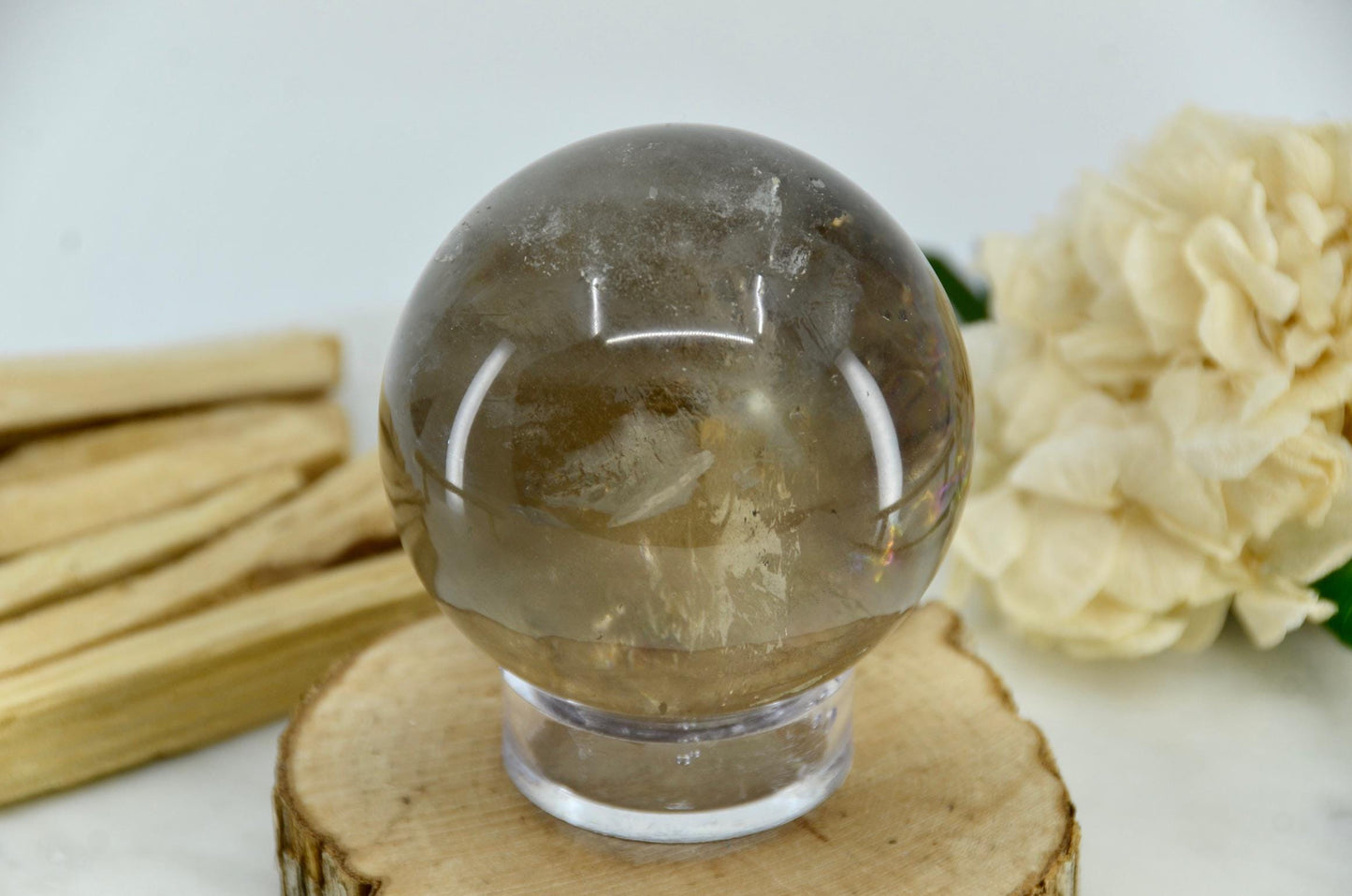 Smoky Quartz Sphere