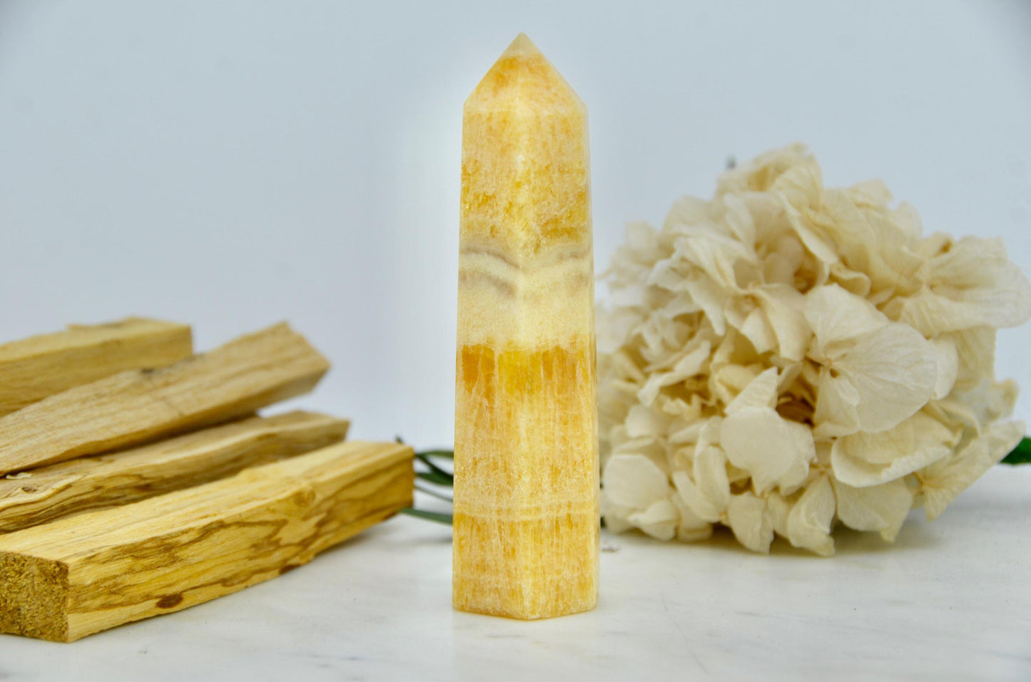 Yellow Calcite Tower