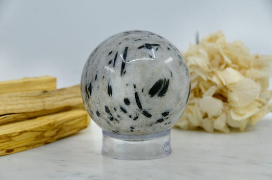 Green Tourmaline Sphere