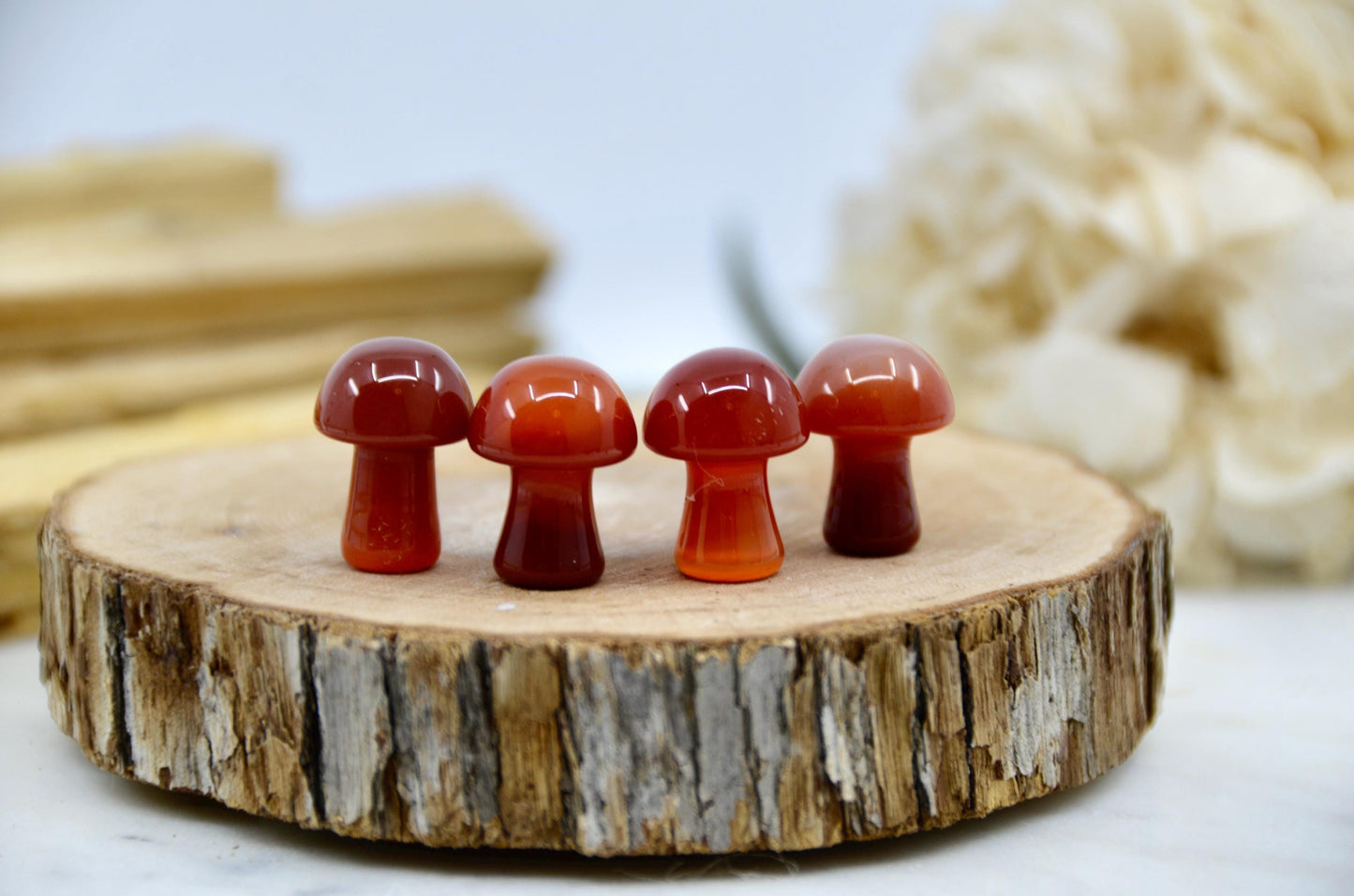 Mini Carnelian Mushroom