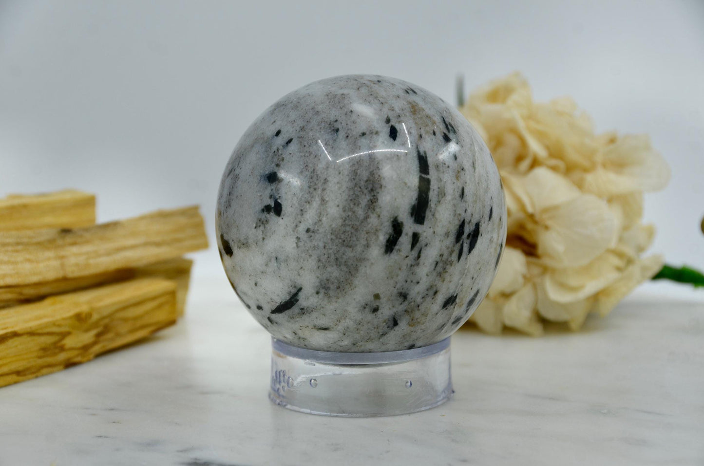 Green Tourmaline Sphere