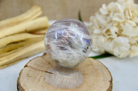 Black Moonstone Sphere