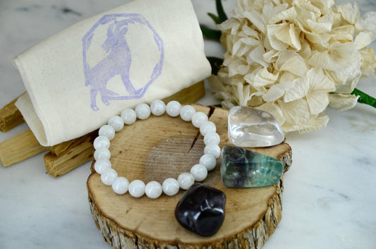 Capricorn Zodiac Crystal and Bracelet Set