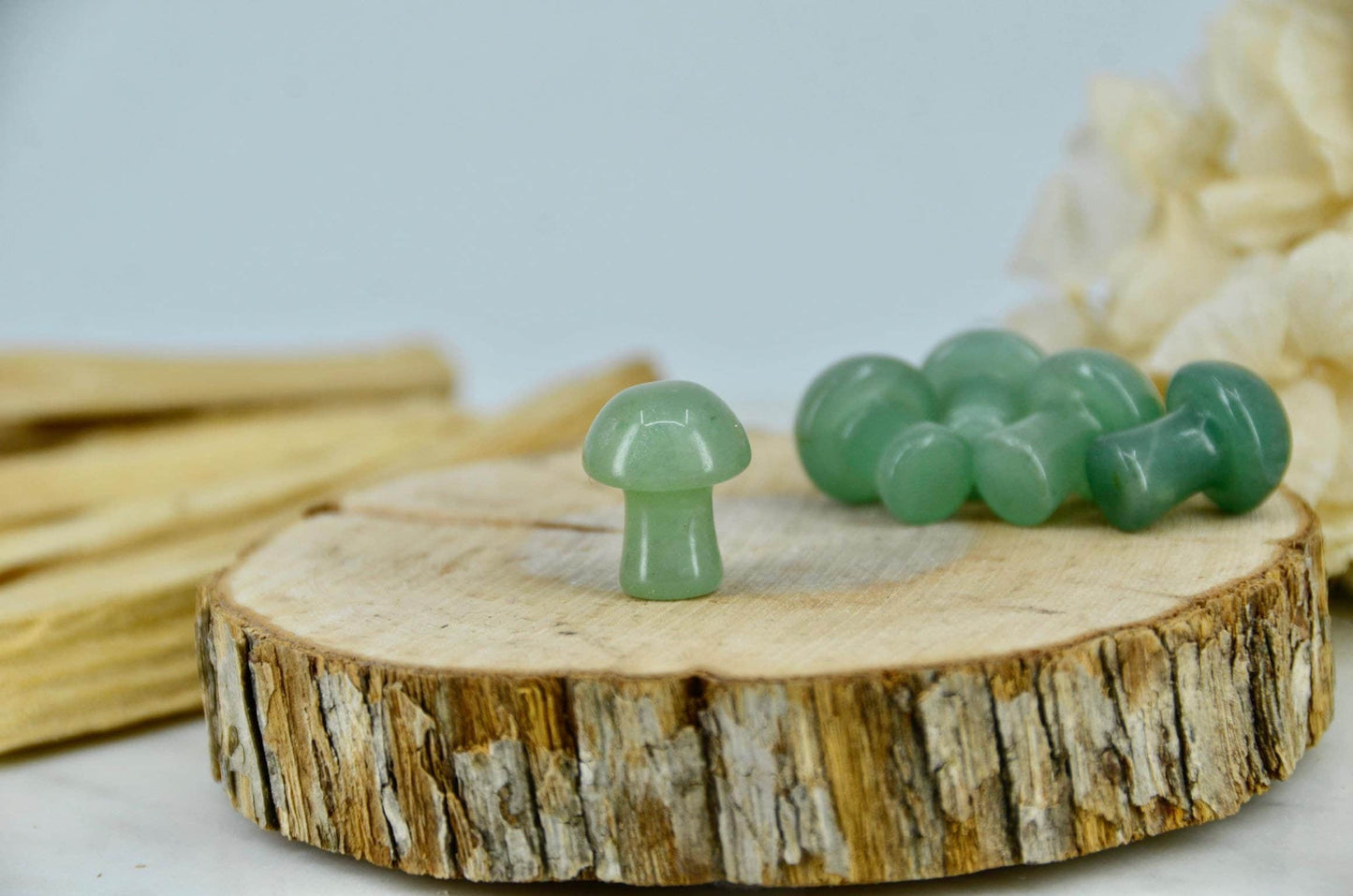 Mini Green Aventurine Mushroom
