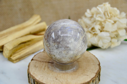 Black Moonstone Sphere