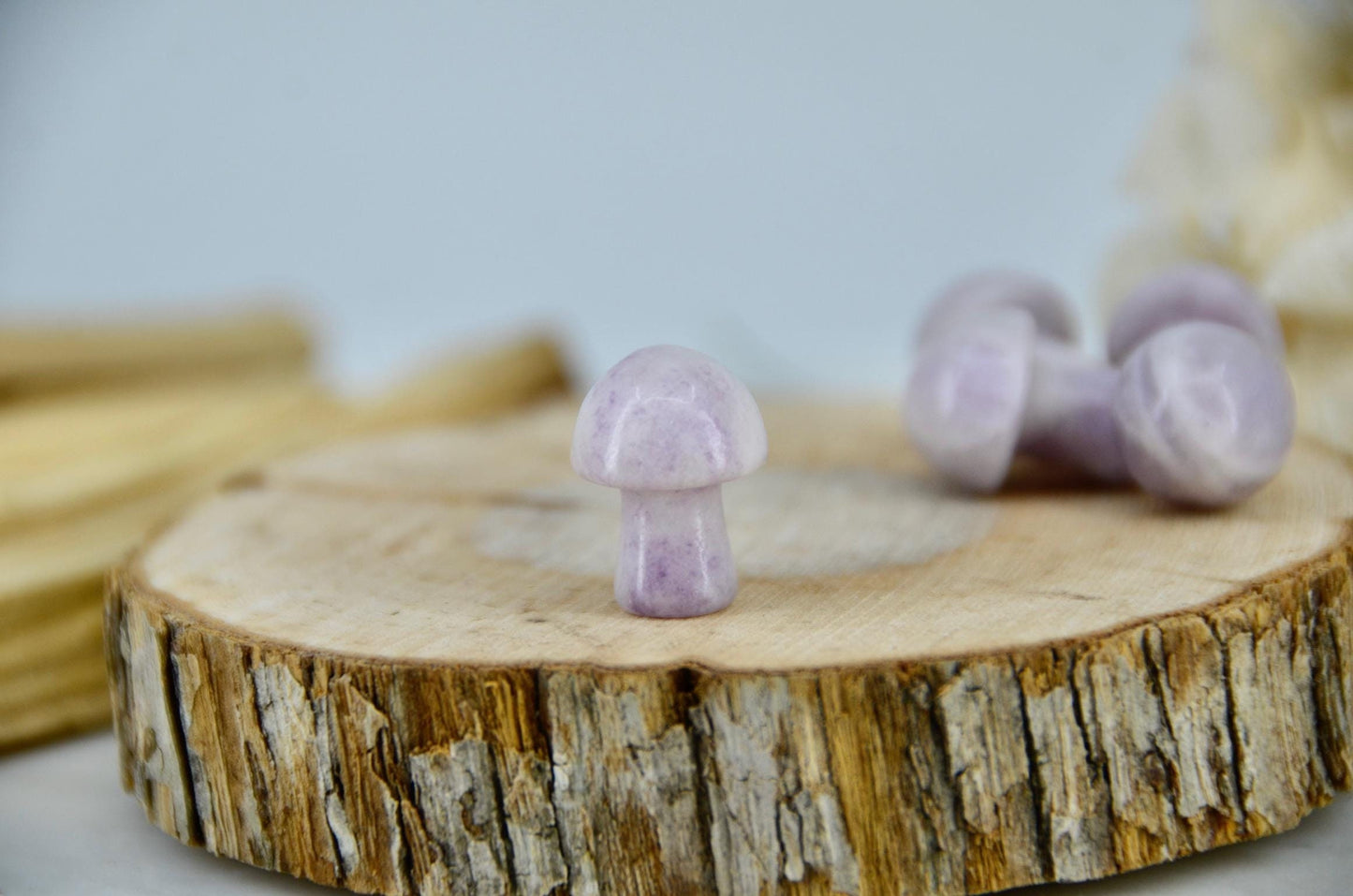 Mini Lepidolite Mushroom
