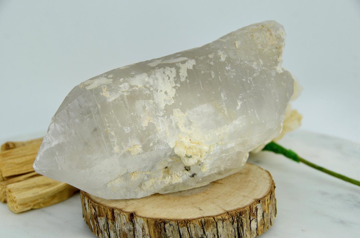Quartz with Lepidolite and Watermelon Tourmaline