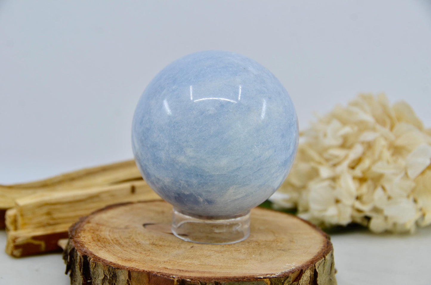 Blue Calcite Sphere