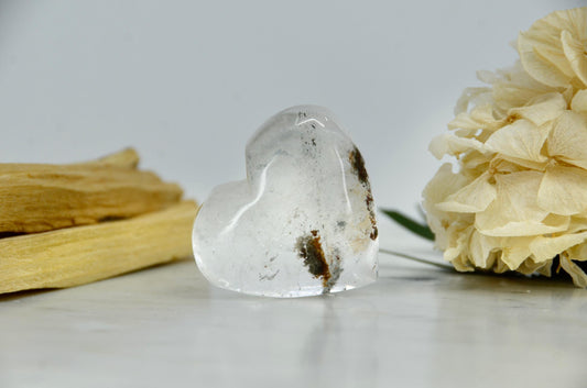 Shaman's Dream Quartz Heart
