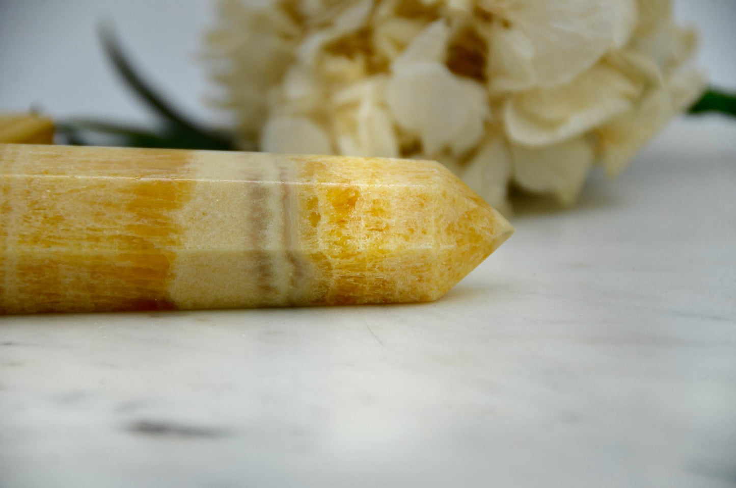 Yellow Calcite Tower