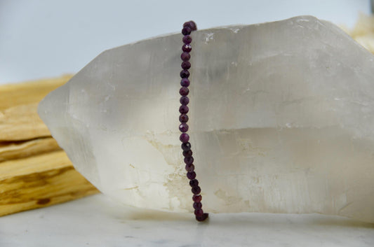 Ruby Crystal Bracelet